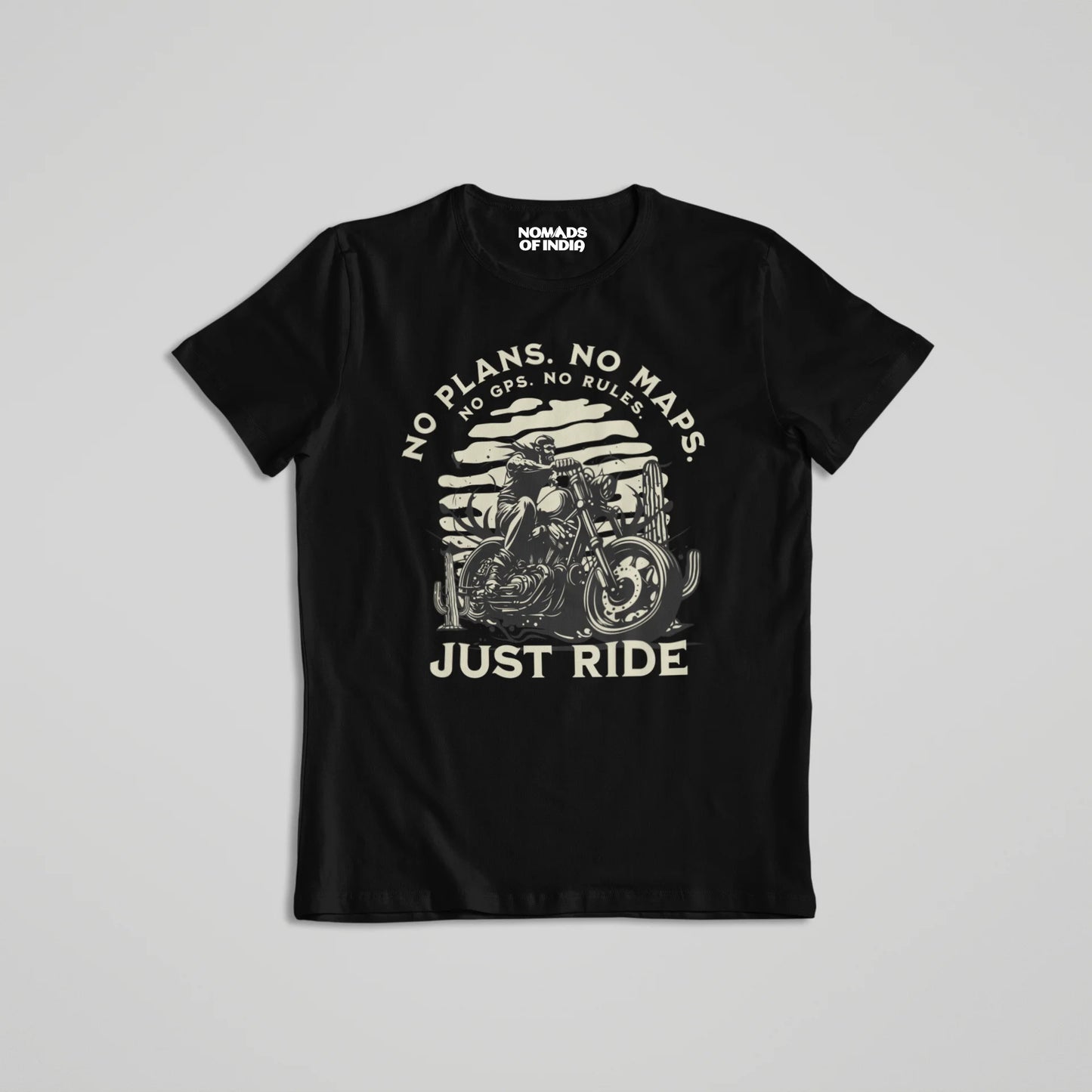 Just Ride Biker T-shirt