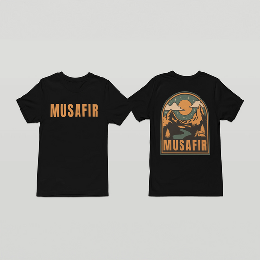 Musafir Oversized T-shirt Black