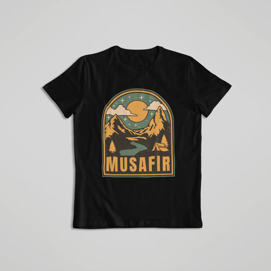 Musafir T-shirt Black